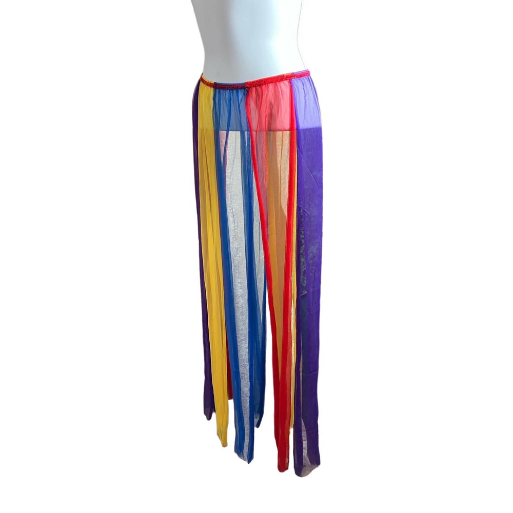Color Gradient Scarf Skirt One Size